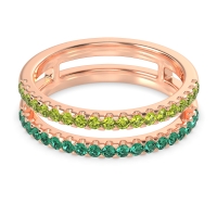 Double Row Classic Aave Band