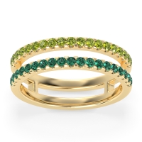 Double Row Classic Aave Band