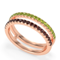 Double Row Classic Aave Band