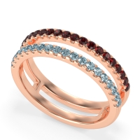 Double Row Classic Aave Band