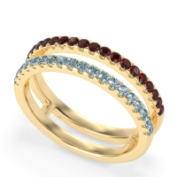 Double Row Classic Aave Band