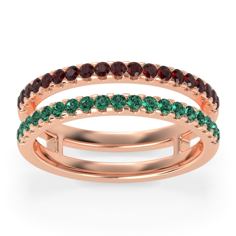 Double Row Classic Aave Band