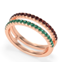 Double Row Classic Aave Band