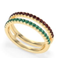 Double Row Classic Aave Band