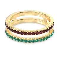 Double Row Classic Aave Band