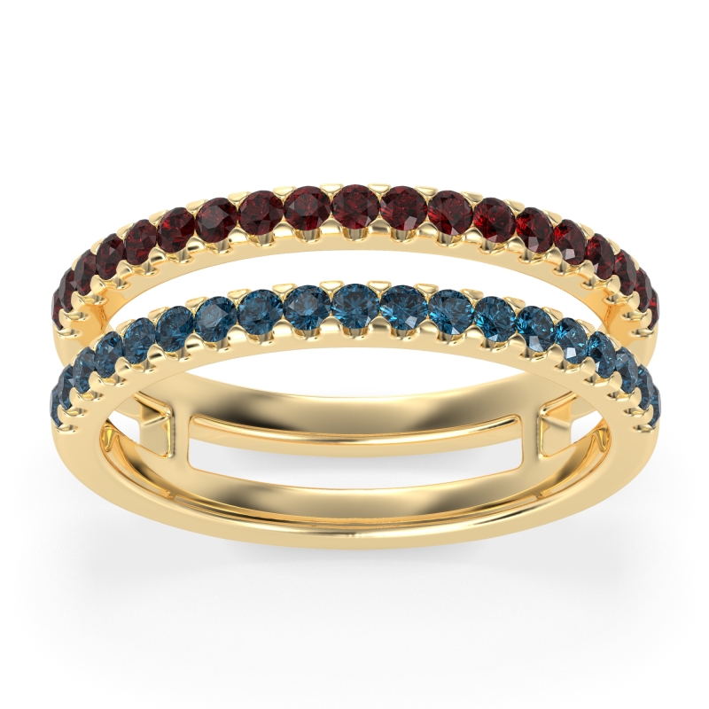 Double Row Classic Aave Band