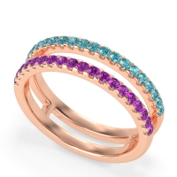 Double Row Classic Aave Band