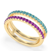 Double Row Classic Aave Band