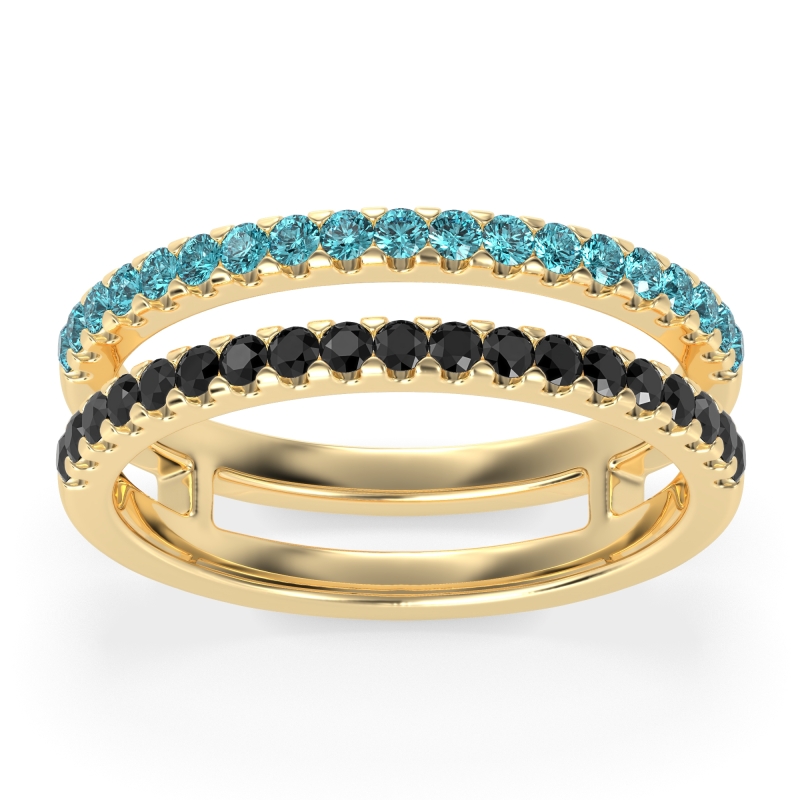 Double Row Classic Aave Band
