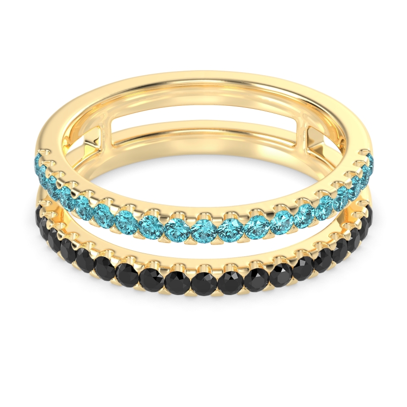 Double Row Classic Aave Band