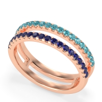 Double Row Classic Aave Band