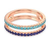 Double Row Classic Aave Band