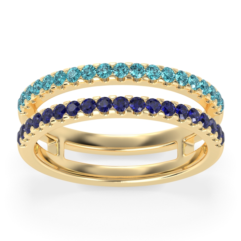 Double Row Classic Aave Band