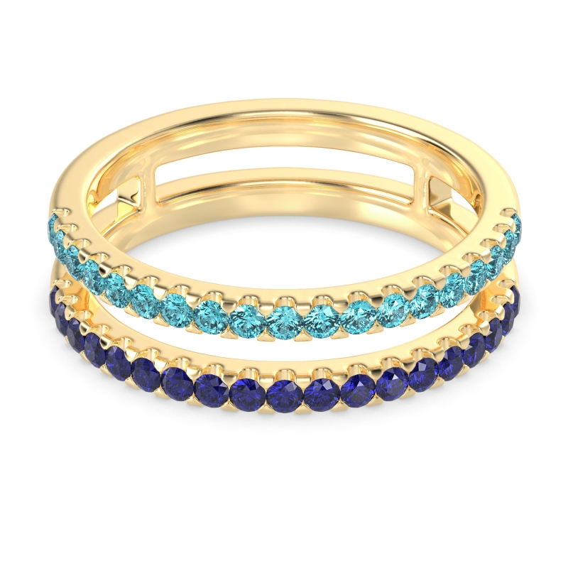 Double Row Classic Aave Band