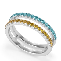 Double Row Classic Aave Band