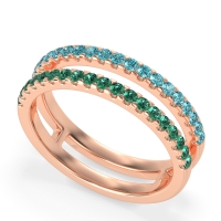 Double Row Classic Aave Band