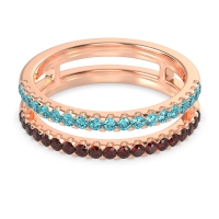 Double Row Classic Aave Band