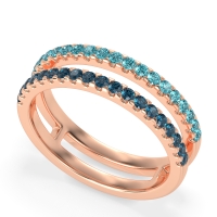 Double Row Classic Aave Band