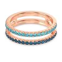 Double Row Classic Aave Band