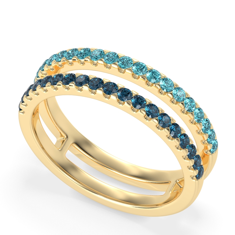 Double Row Classic Aave Band