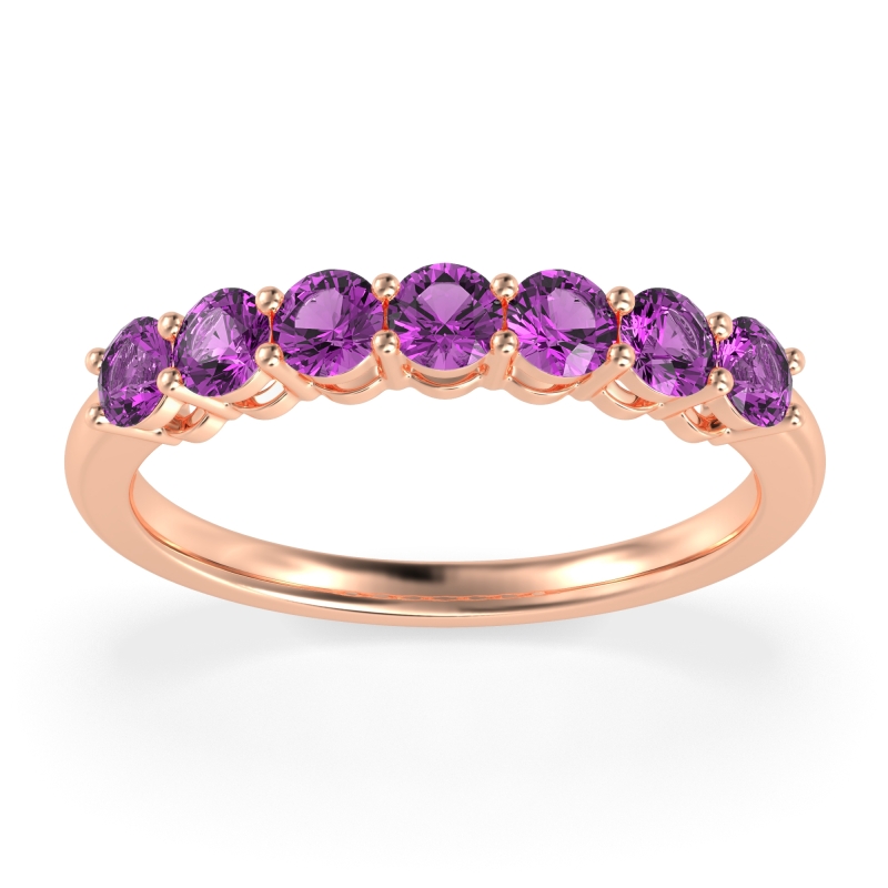 Classic Prong Set Round Stana Band