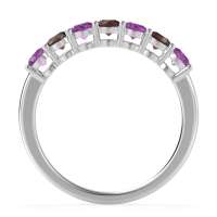 Classic Prong Set Round Stana Band