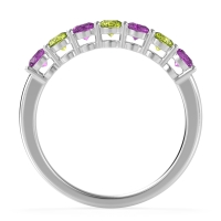 Classic Prong Set Round Stana Band