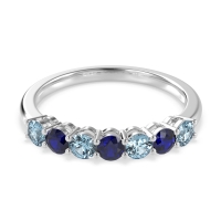 Classic Prong Set Round Stana Band