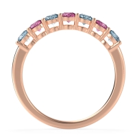 Classic Prong Set Round Stana Band