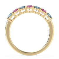 Classic Prong Set Round Stana Band