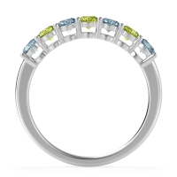 Classic Prong Set Round Stana Band