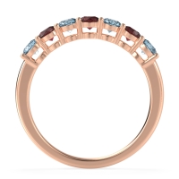 Classic Prong Set Round Stana Band