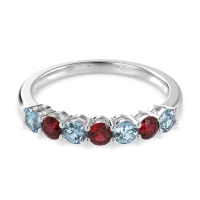 Classic Prong Set Round Stana Band