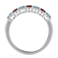 Classic Prong Set Round Stana Band