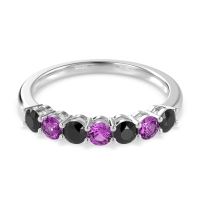 Classic Prong Set Round Stana Band