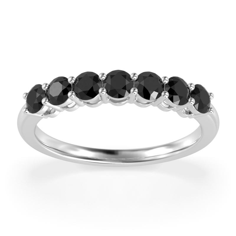 Classic Prong Set Round Stana Band