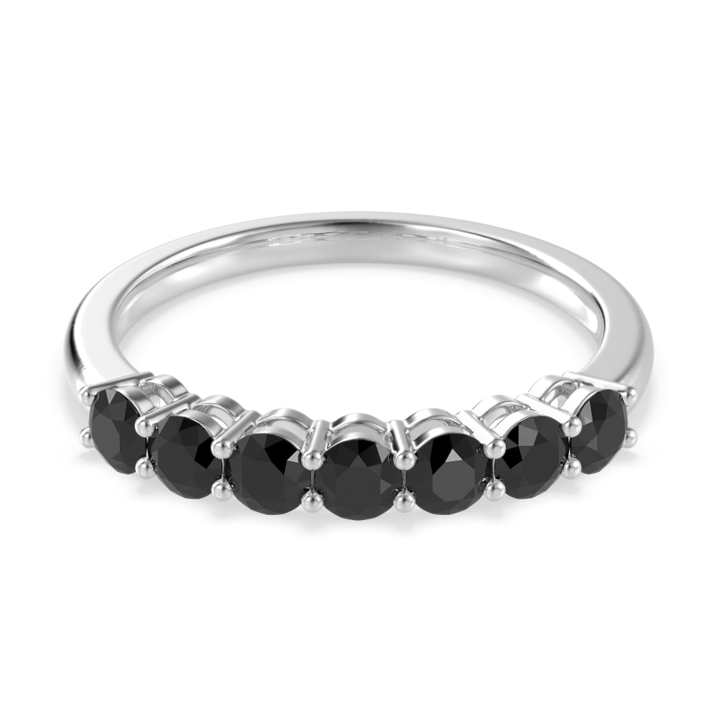 Classic Prong Set Round Stana Band