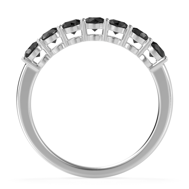 Classic Prong Set Round Stana Band