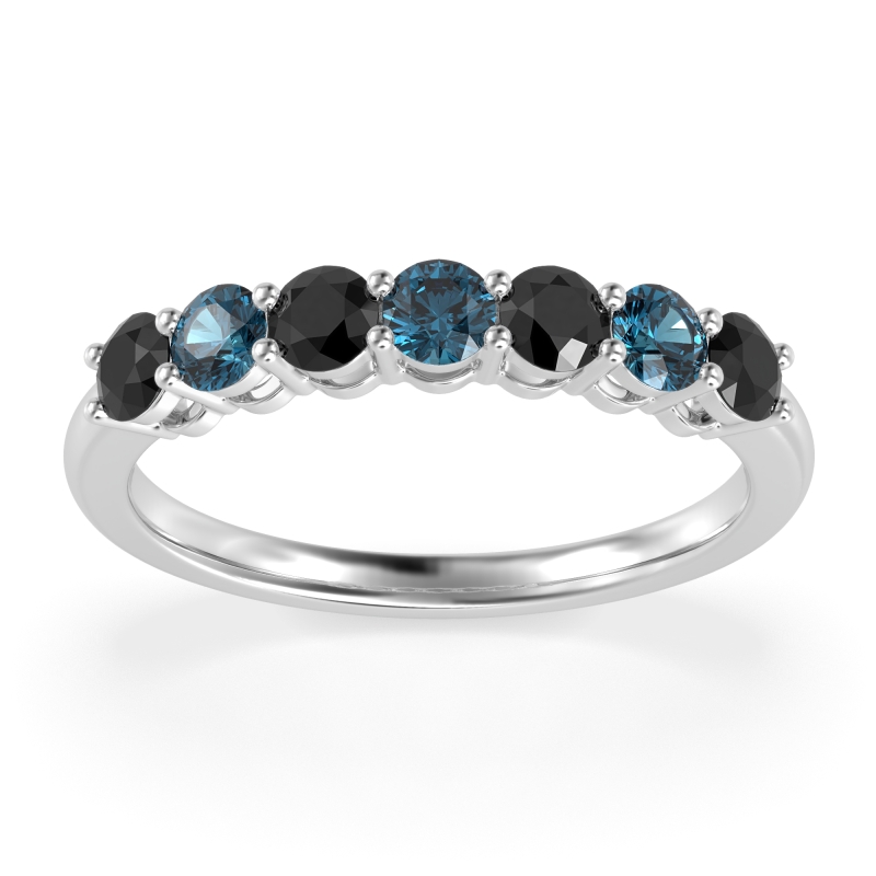 Classic Prong Set Round Stana Band