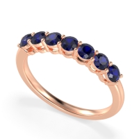 Classic Prong Set Round Stana Band