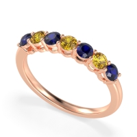 Classic Prong Set Round Stana Band