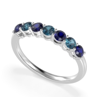 Classic Prong Set Round Stana Band