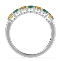 Classic Prong Set Round Stana Band