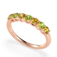 Classic Prong Set Round Stana Band