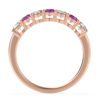 Classic Prong Set Round Stana Band