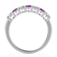 Classic Prong Set Round Stana Band