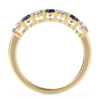 Classic Prong Set Round Stana Band