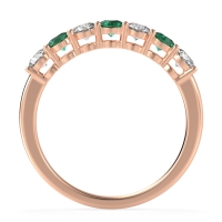 Classic Prong Set Round Stana Band