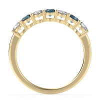 Classic Prong Set Round Stana Band