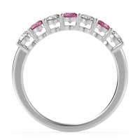 Classic Prong Set Round Stana Band